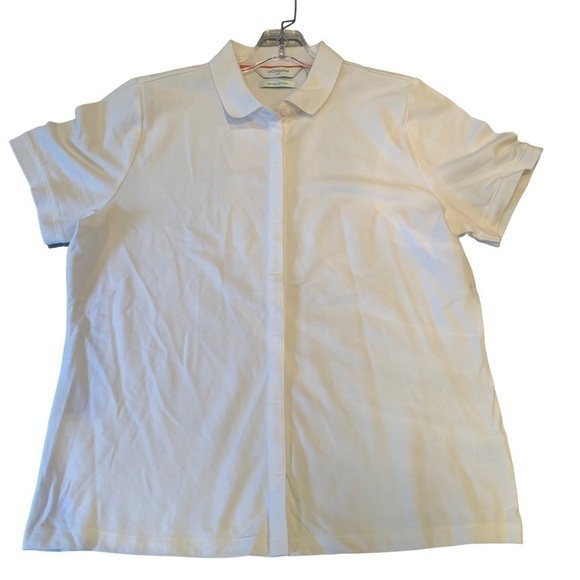 Liz Claiborne Golf Full Button Polo Shirt - Picture 3 of 8
